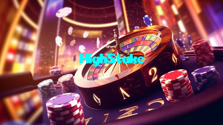 HighStake casino presented on mobile device in Pakistan with slots and live games